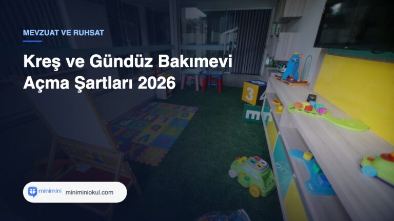 Kreş ve Gündüz Bakımevi Açma Şartları 2026 — Minimini Okul
